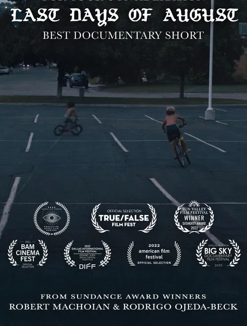 The Last Days of August poster