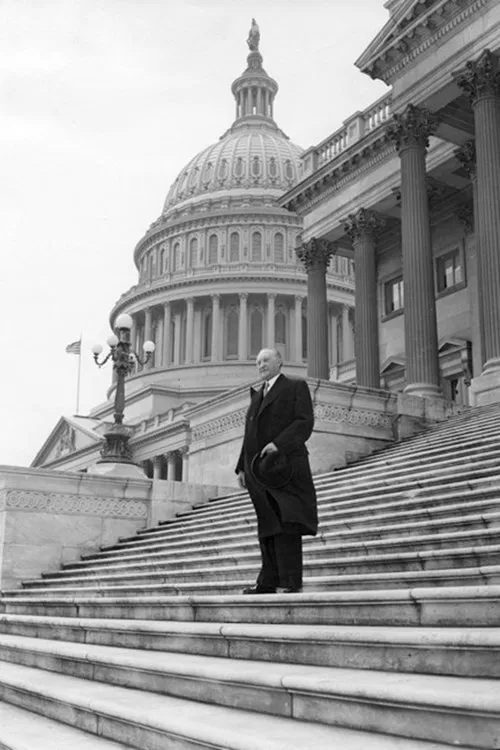 Ein Mann wirbt für sein Volk poster