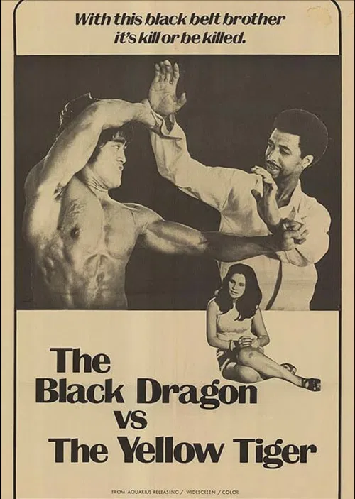 The Black Dragon vs. the Yellow Tiger poster