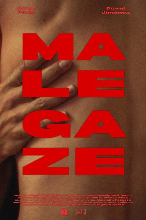 MALE GAZE poster