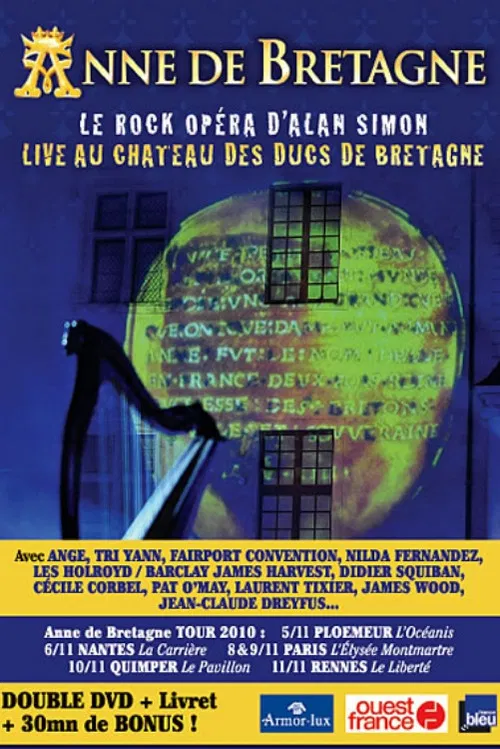 Anne of Brittany - Live at Castle of the Dukes of Brittany poster