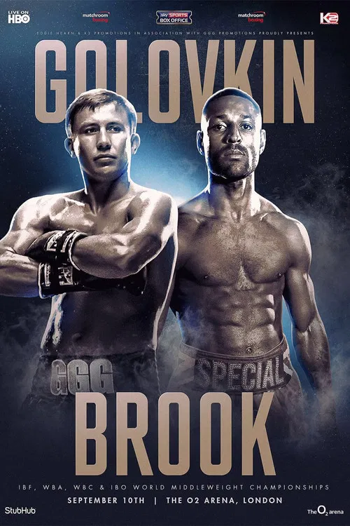 Gennady Golovkin vs. Kell Brook poster