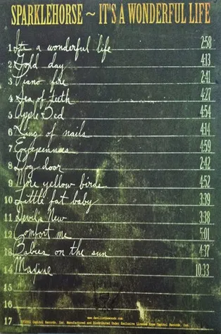 Sonic Cinema: Sparklehorse poster