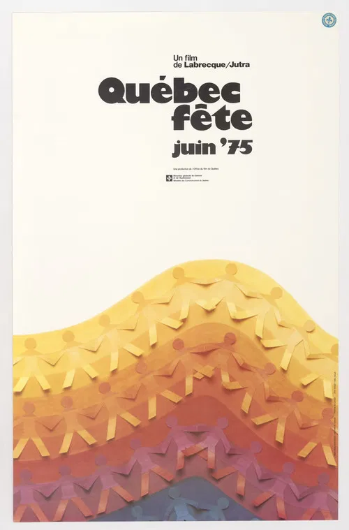 Québec fête juin '75 poster