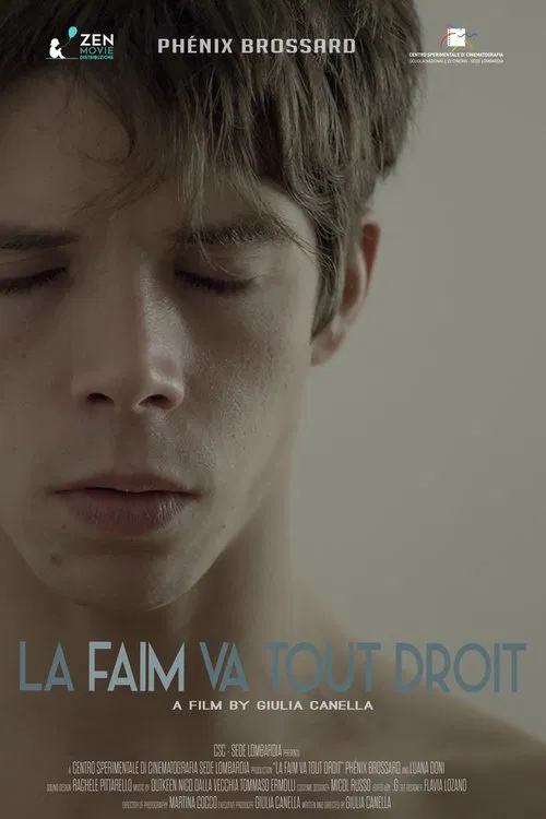 La faim va tout droit poster