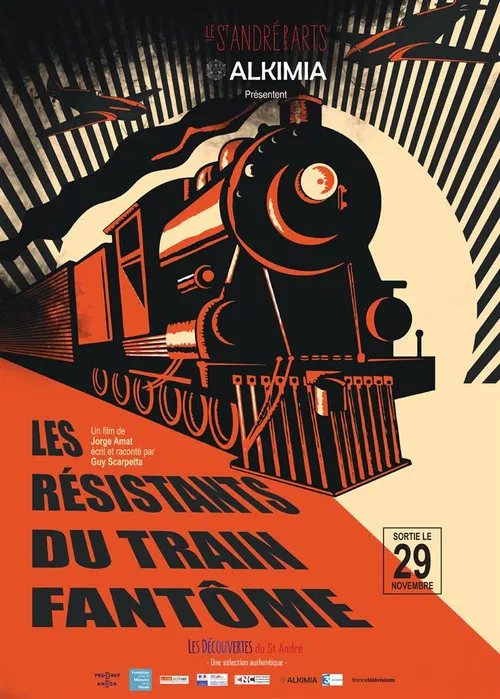 Les Résistants du train fantôme poster