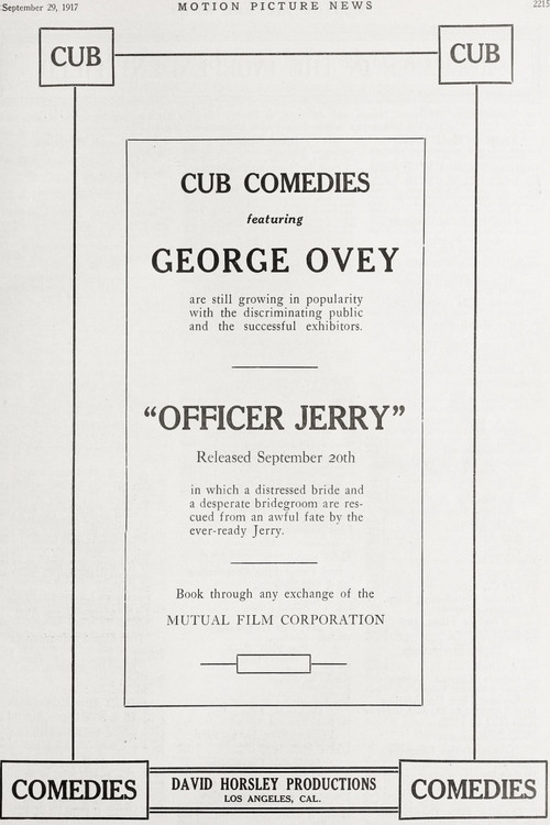 Officer Jerry poster