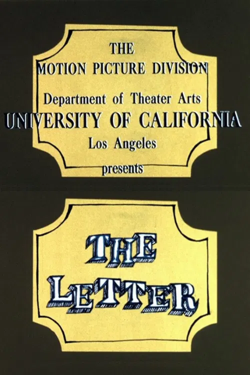 The Letter poster