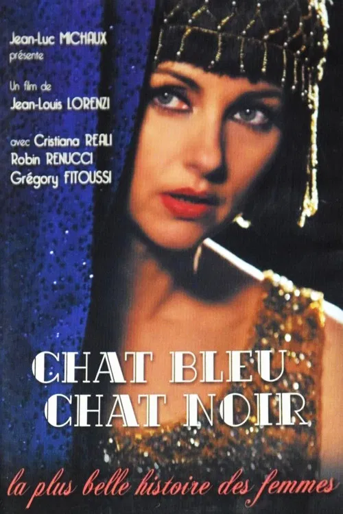 Chat bleu, chat noir poster