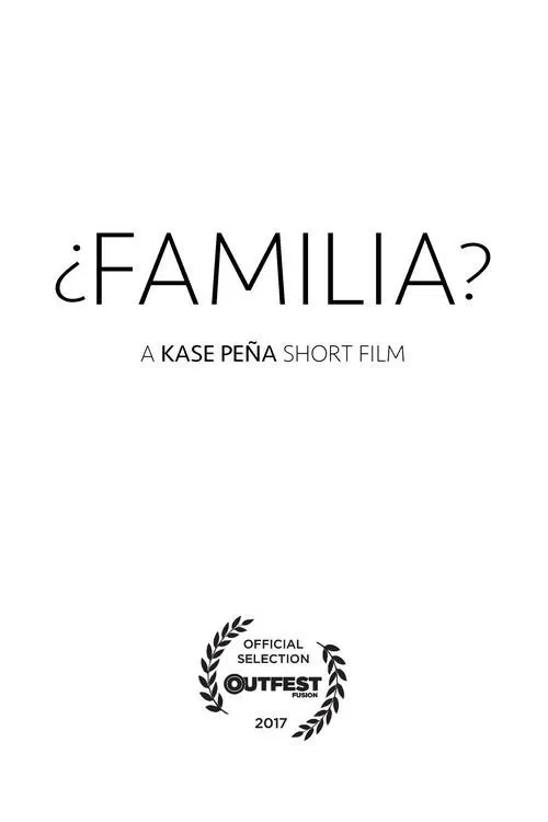 ¿Familia? poster