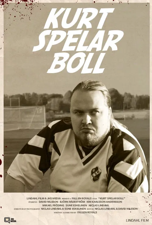 Kurt spelar boll poster