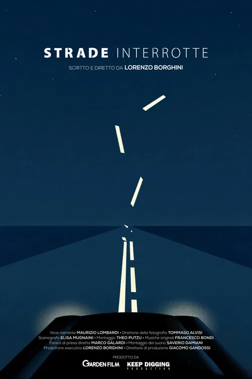 Strade interrotte poster