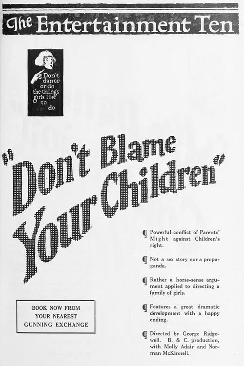 Don't Blame Your Children poster