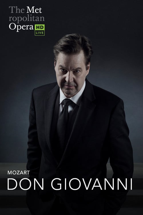 The Metropolitan Opera: Don Giovanni poster