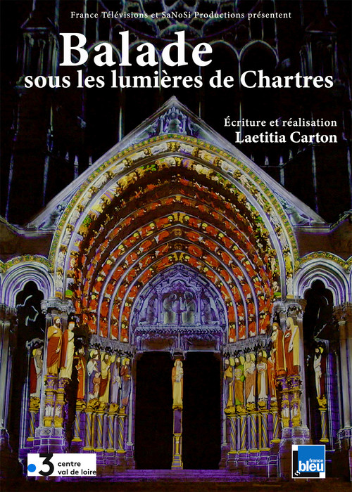 Balade sous les lumières de Chartres poster
