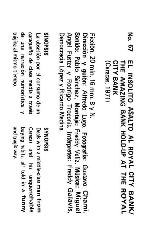 El insólito asalto al Royal City Bank poster