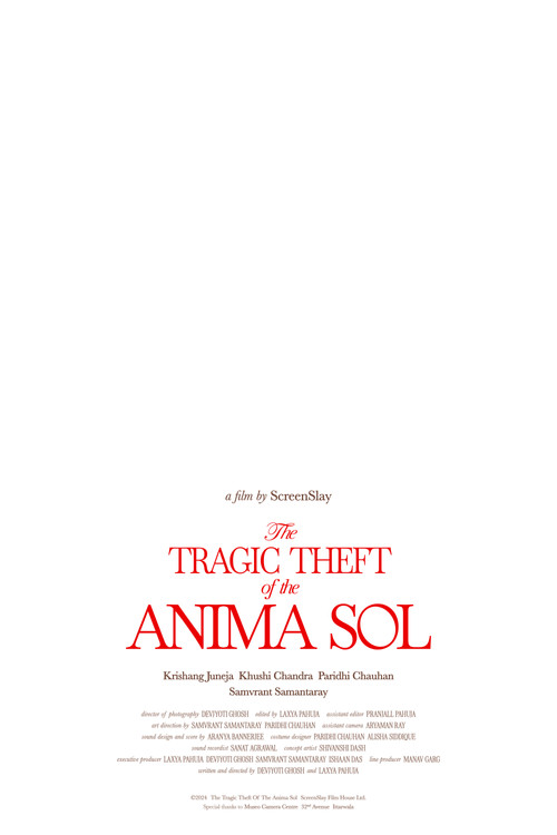 The Tragic Theft of the Anima Sol poster