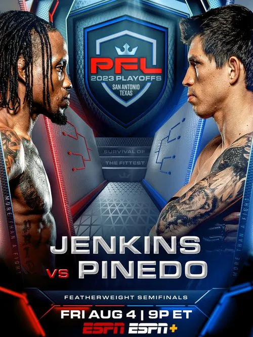 PFL 2023 #7: Playoffs - Jenkins vs. Pinedo poster