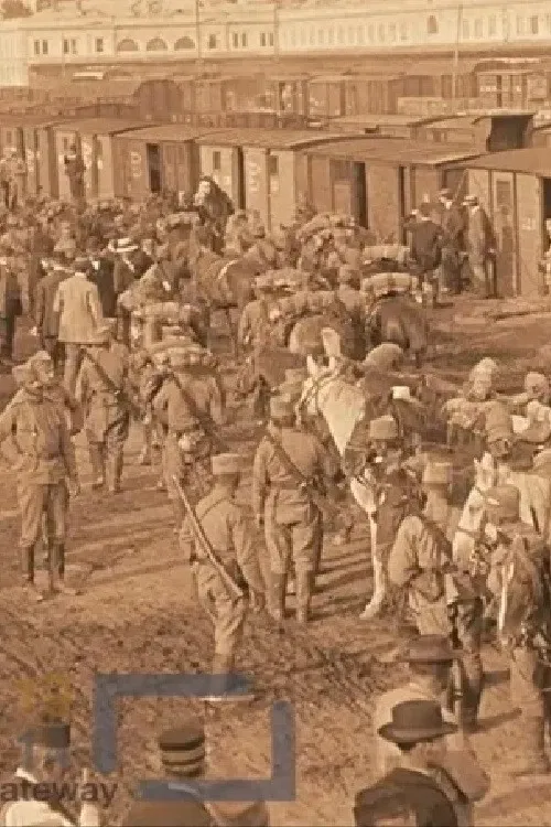Return of the 4th Cavalry Regiment from the Battlefield poster