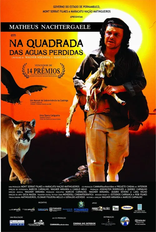 Na Quadrada das Águas Perdidas poster