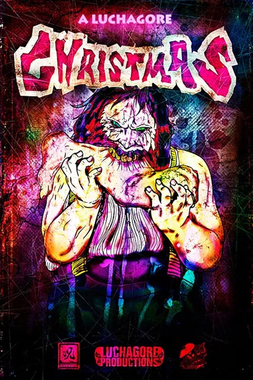 A Luchagore Christmas poster