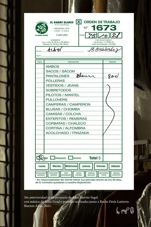 No Anteriority poster