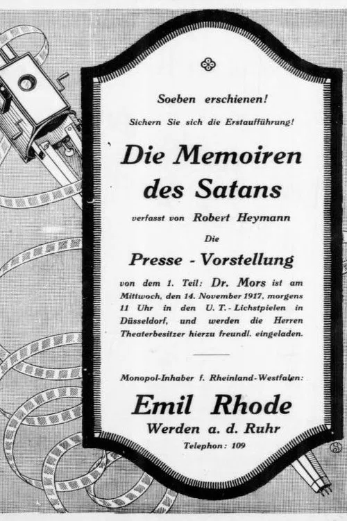 Die Memoiren des Satans. 1. Teil - Doktor Mors poster