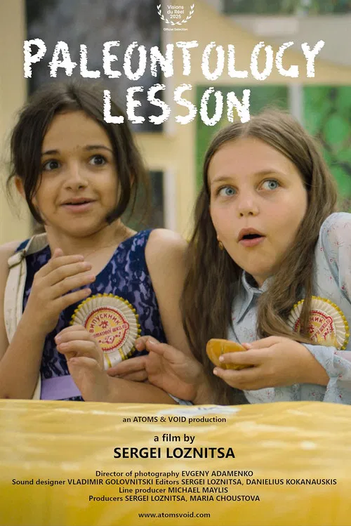 Paleontology Lesson poster