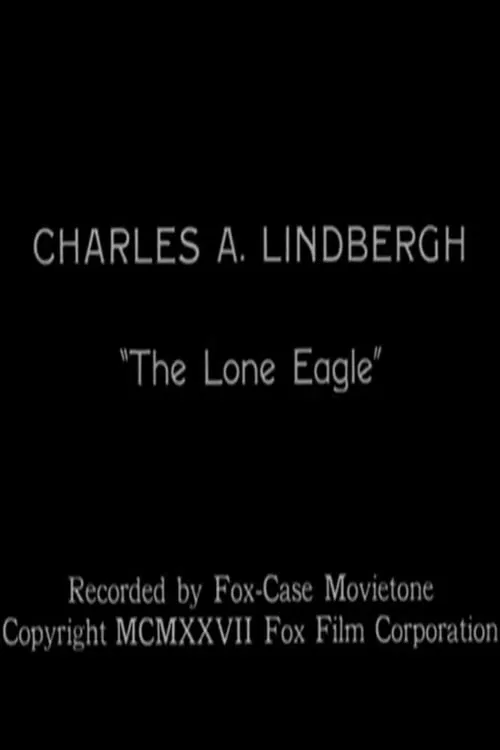 Lindbergh's Flight from N.Y. to Paris poster