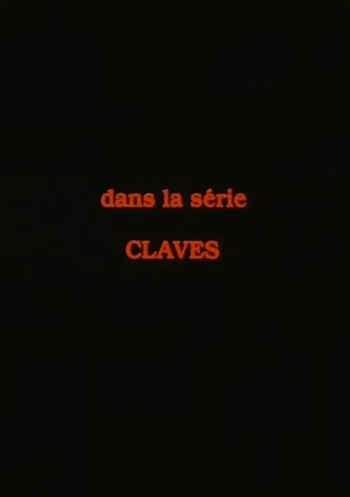 Claves, 4: Memories of Cuban cinema poster