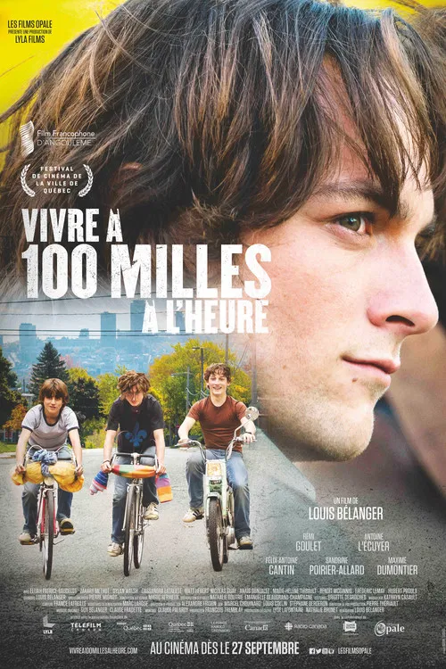 Living at 100 miles an hour poster