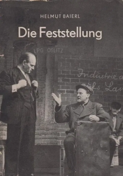 Die Feststellung poster
