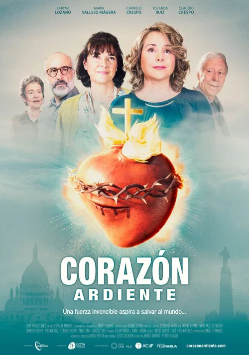 Corazón ardiente poster