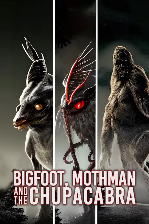 Bigfoot, Mothman and the Chupacabra poster