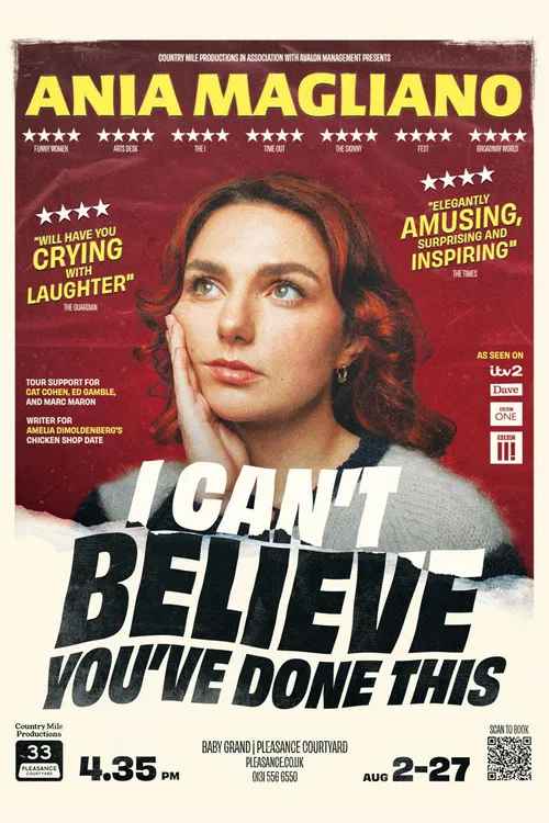Ania Magliano: I Can't Believe You've Done This poster