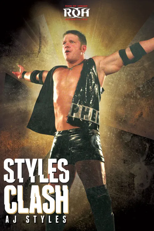 AJ Styles: Styles Clash poster