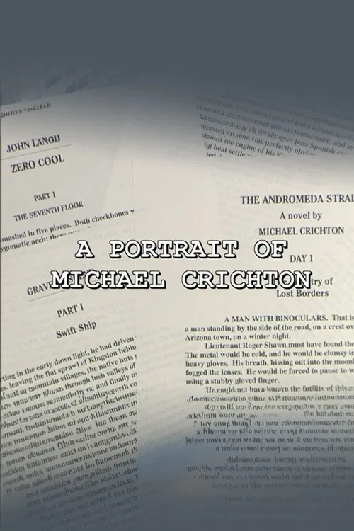 A Portrait of Michael Crichton poster