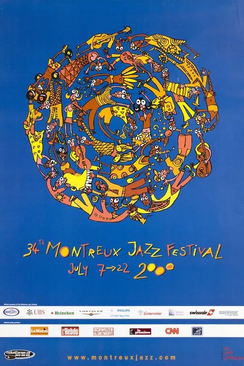 D'Angelo: Montreux Jazz Festival 2000 poster