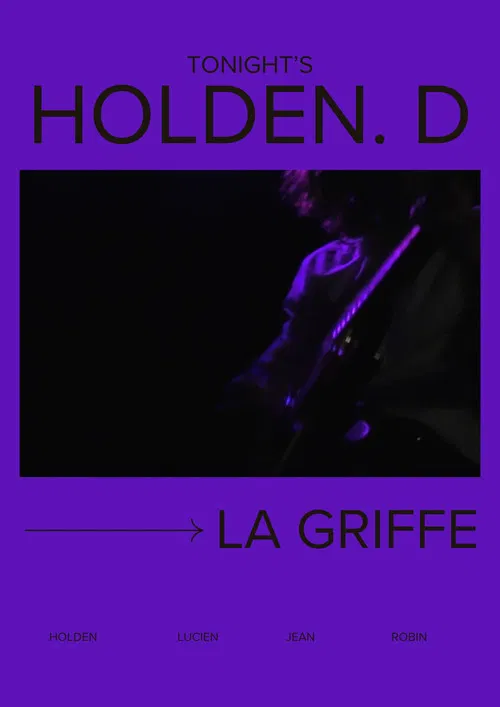 Tonight's Holden.D - La Griffe poster