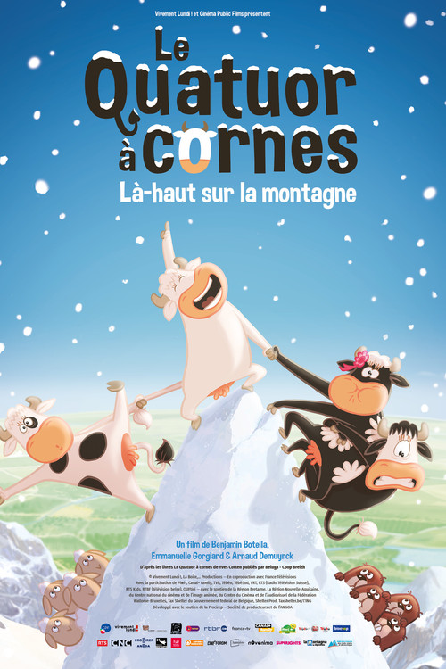 Le Quatuor à cornes : Là-haut sur la montagne poster