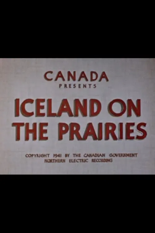 Iceland on the Prairies poster
