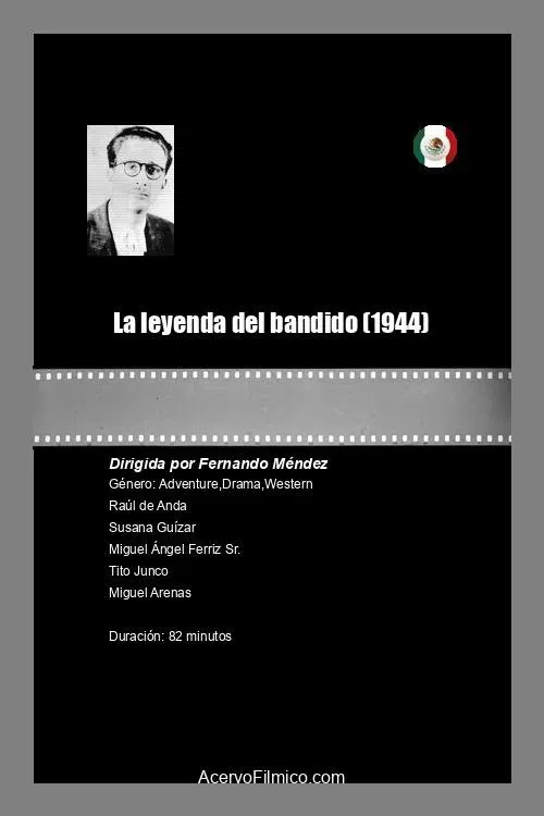 La leyenda del bandido poster