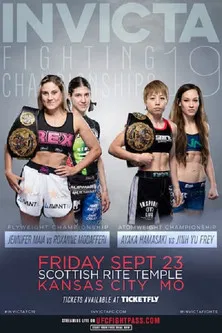 Invicta FC 19: Maia vs. Modafferi poster