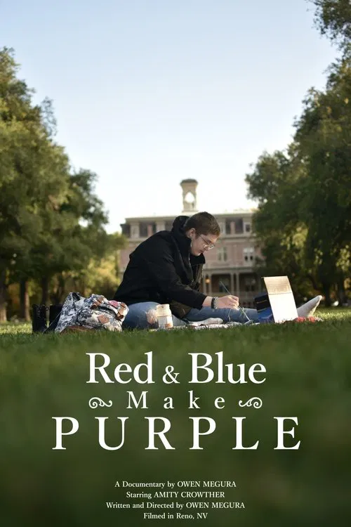 Red & Blue Make Purple poster