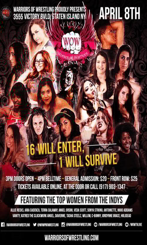 WOW Women Of Warriors poster