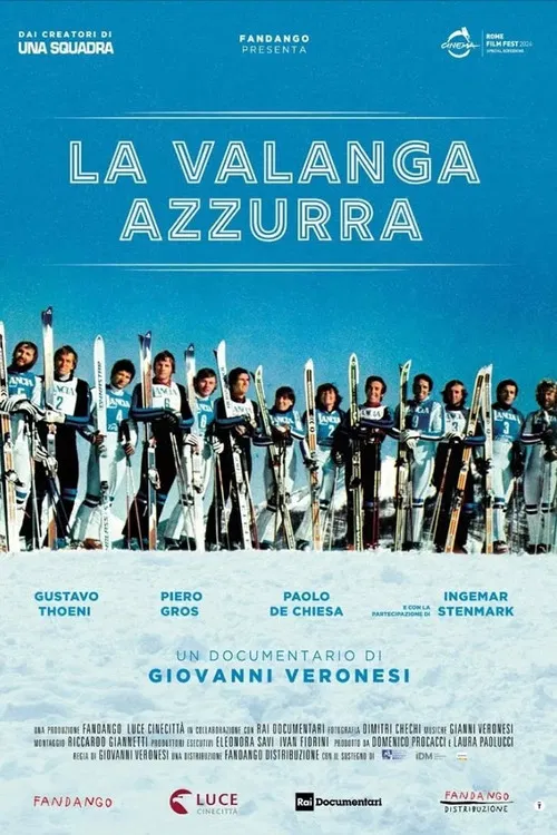 La valanga azzurra poster