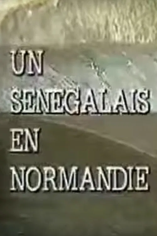 A Senegalese Man in Normandy poster