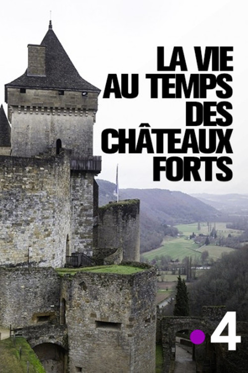 La vie au temps des châteaux forts poster