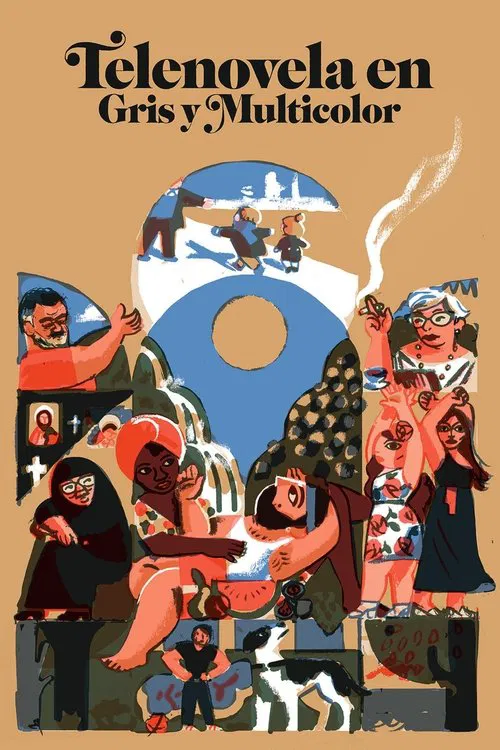 Telenovela Grey-Scale in Color poster