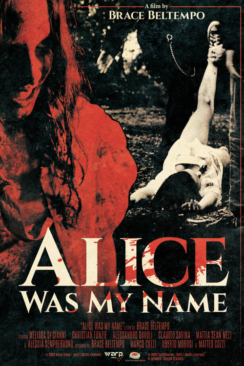 Alice was my name poster